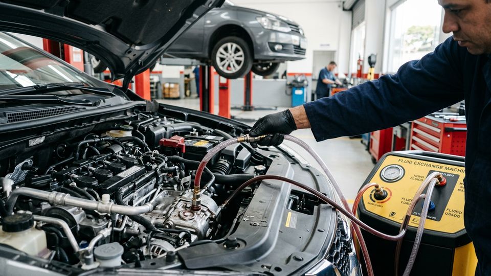 Troca de Fluido de Câmbio Automático e CVT