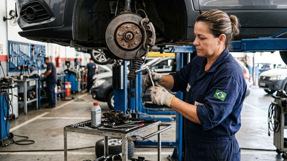 Pinças de Freio: Reparo e Substituição